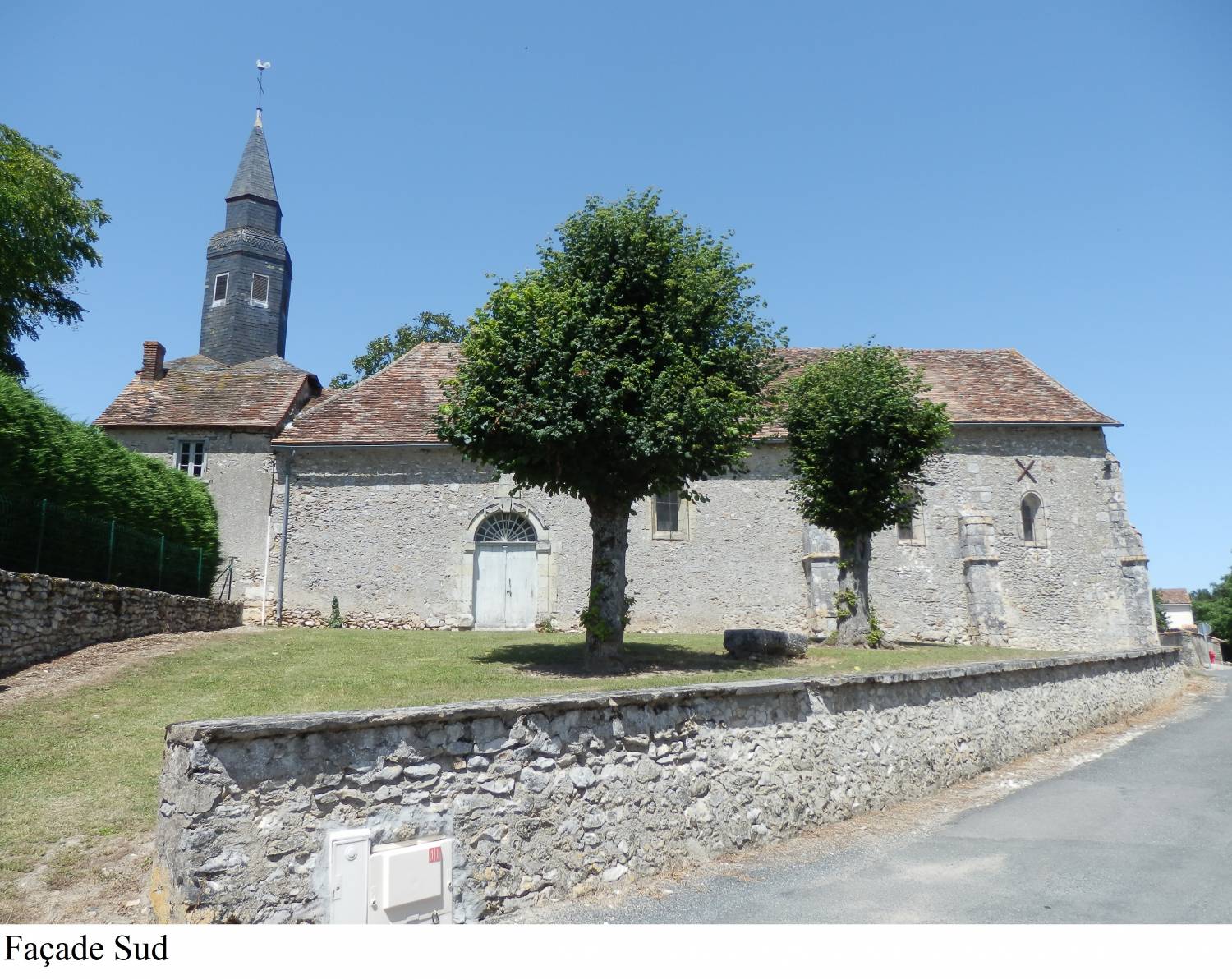 La Puye (86) - église Saint-Hilaire de Cenan - La Sauvegarde de l'Art Français