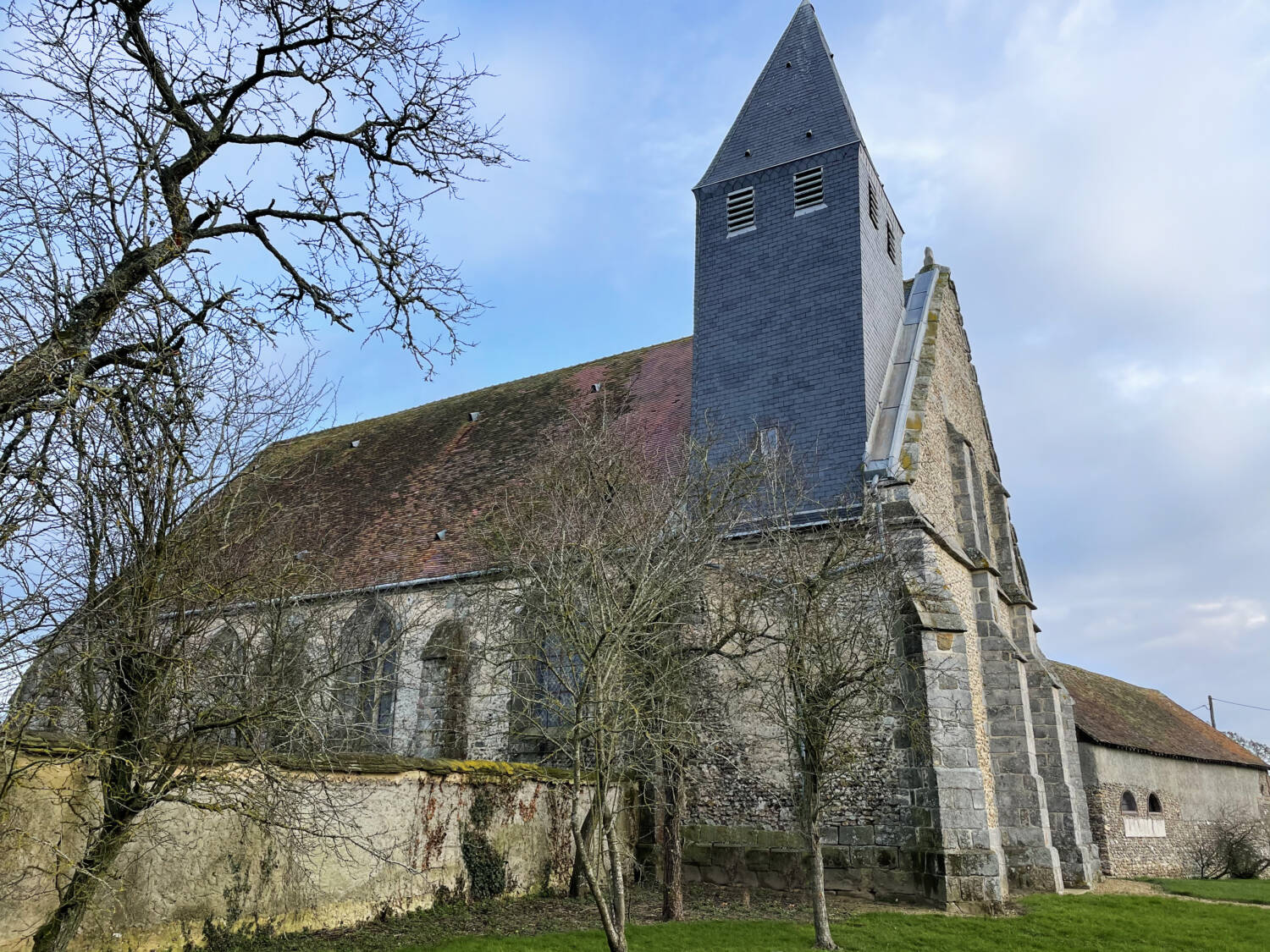 Saint-Laurent-La-Gâtine (28) - Église Saint-Laurent