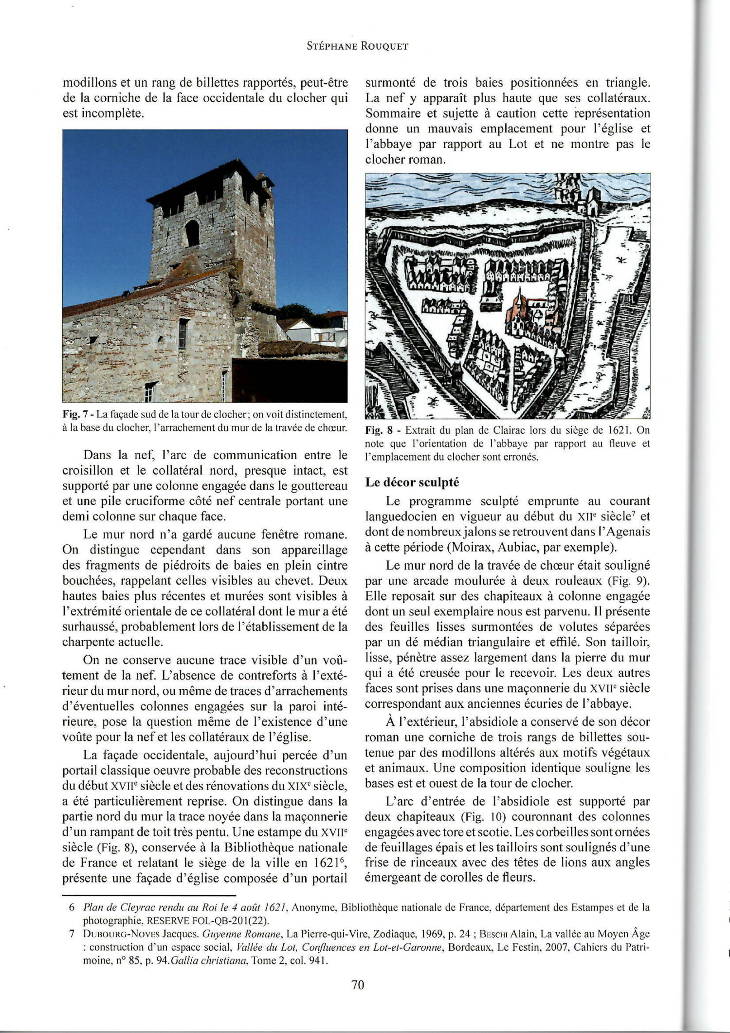 Clairac (47) - Église Saint-Pierre-ès-Liens