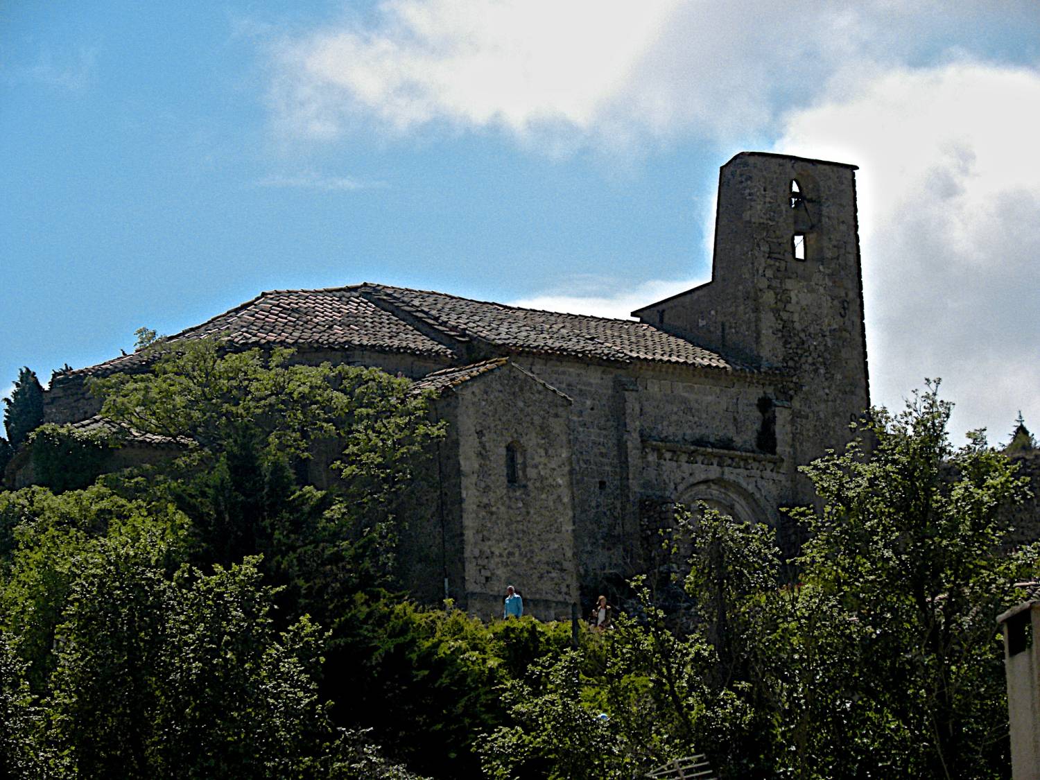 Fontjoncouse (11) Eglise Sainte-Léocadie - Sauvegarde de l'Art Français