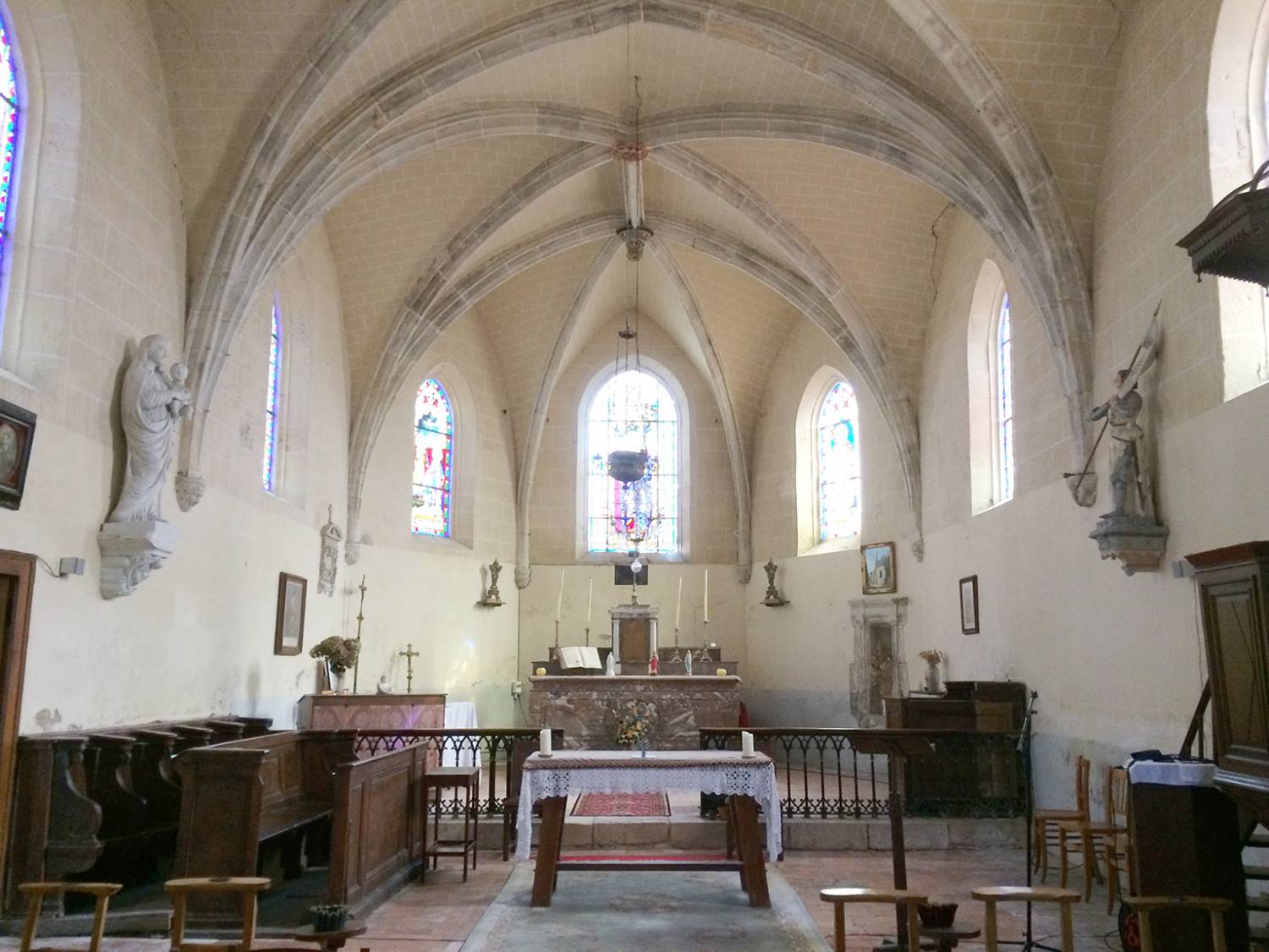 Boismorand (45) Eglise Saint-Vrain - Fondation Sauvegarde de l'Art Français