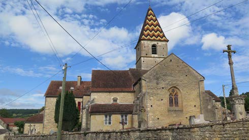 Savigny-sous-Mâlain (21) - église Saint-Antoine