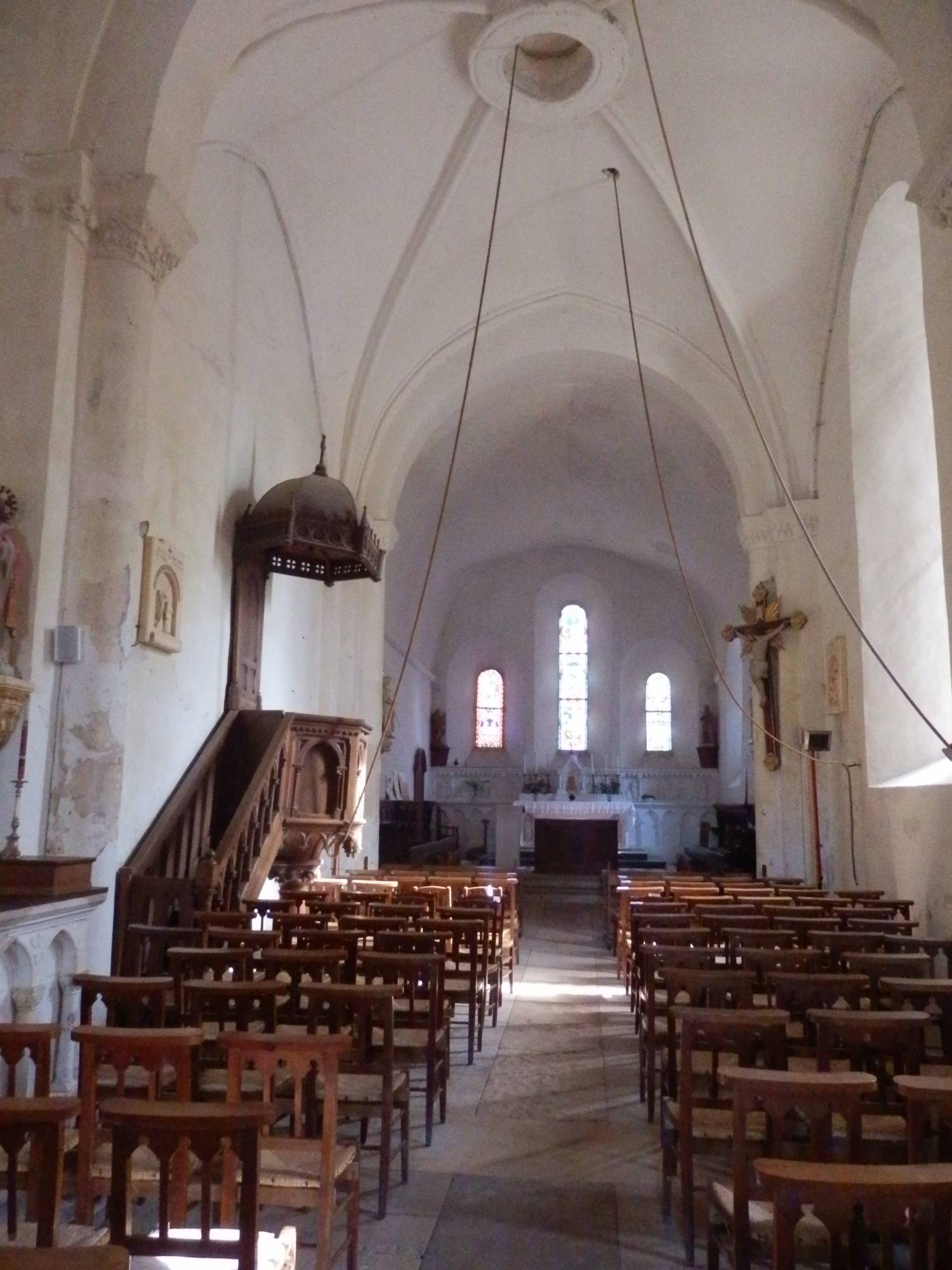 Payroux (86) Eglise Notre-Dame Fondation SAF