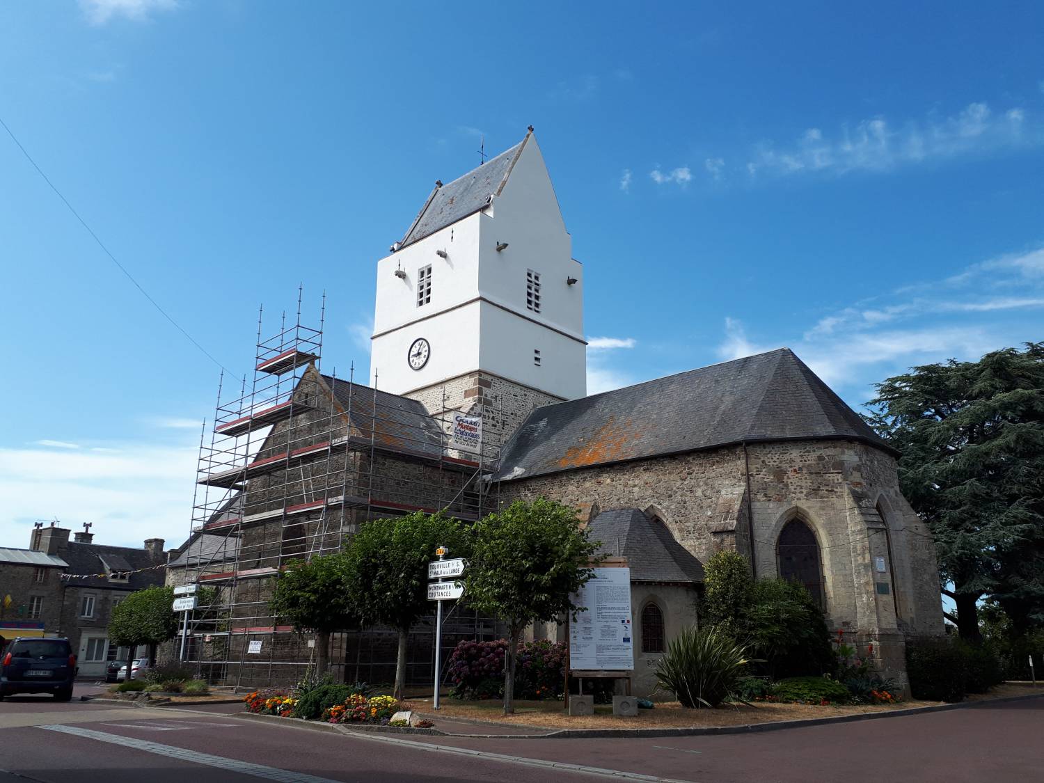 Agon-Coutainville (50) Eglise Saint-Evroult - La Sauvegarde de l'Art Français