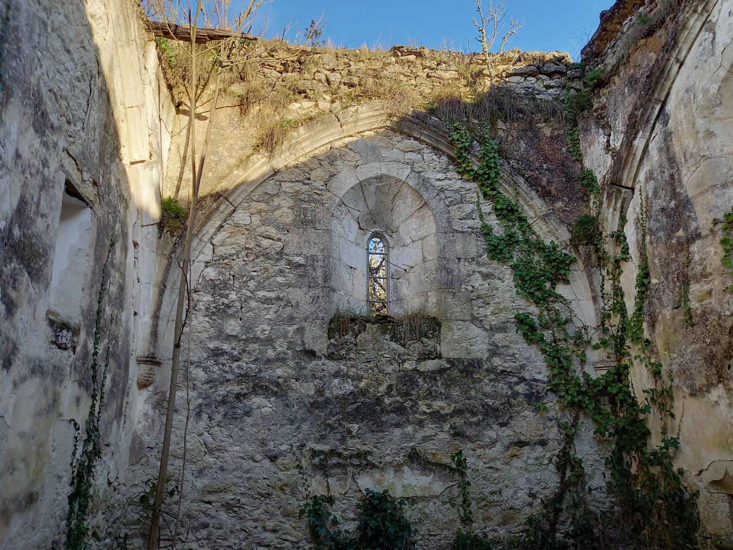 Saint-Cyprien (46) Chapelle du château de Marcillac
