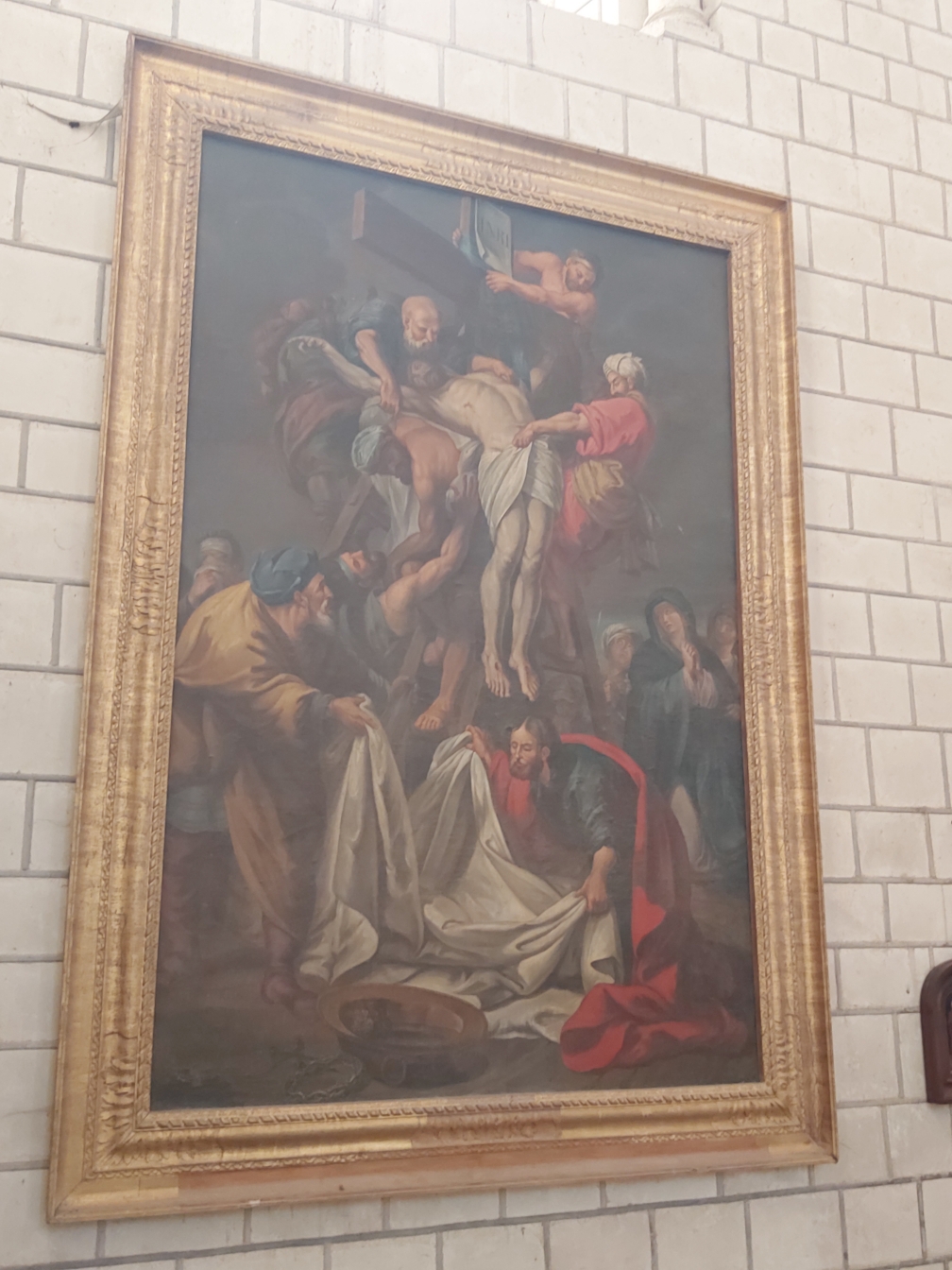 Preuilly-sur-Claise (37), Descente de croix - Sauvegarde de l'Art français - Plus Grand Musée de France