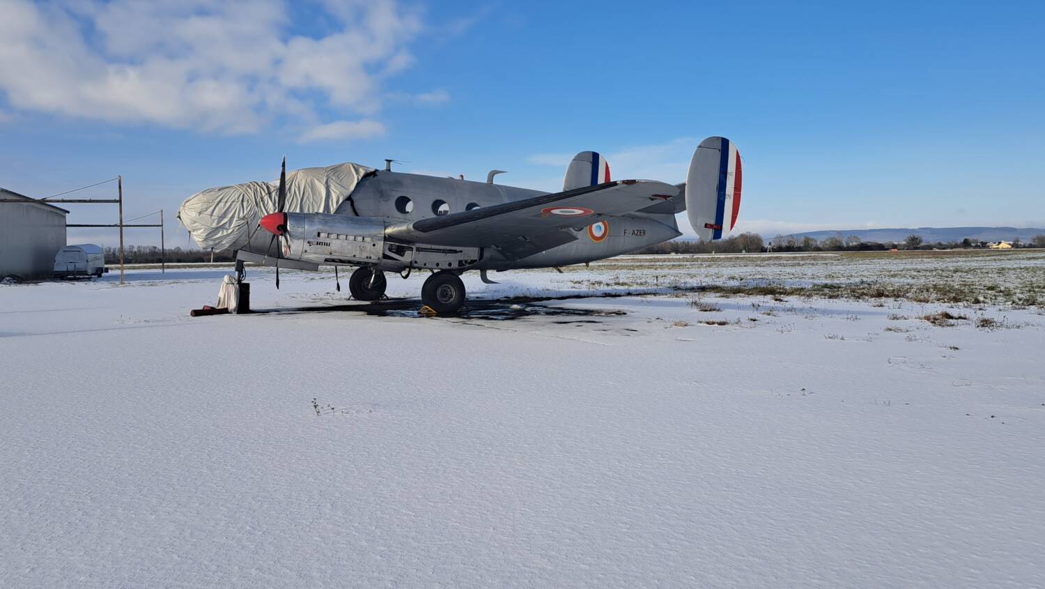 Alençon (61), avion FLAMANT MD-311 F-AZER - Sauvegarde de l'Art français - Plus Grand Musée de France