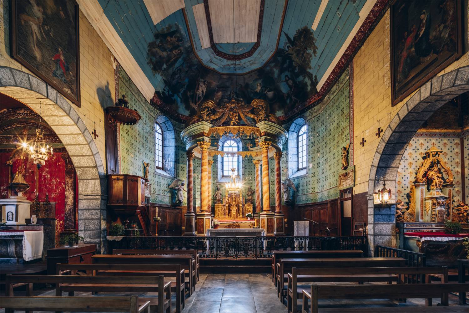 Orignac (65) Eglise saint-Martin - Sauvegarde de l'Art français