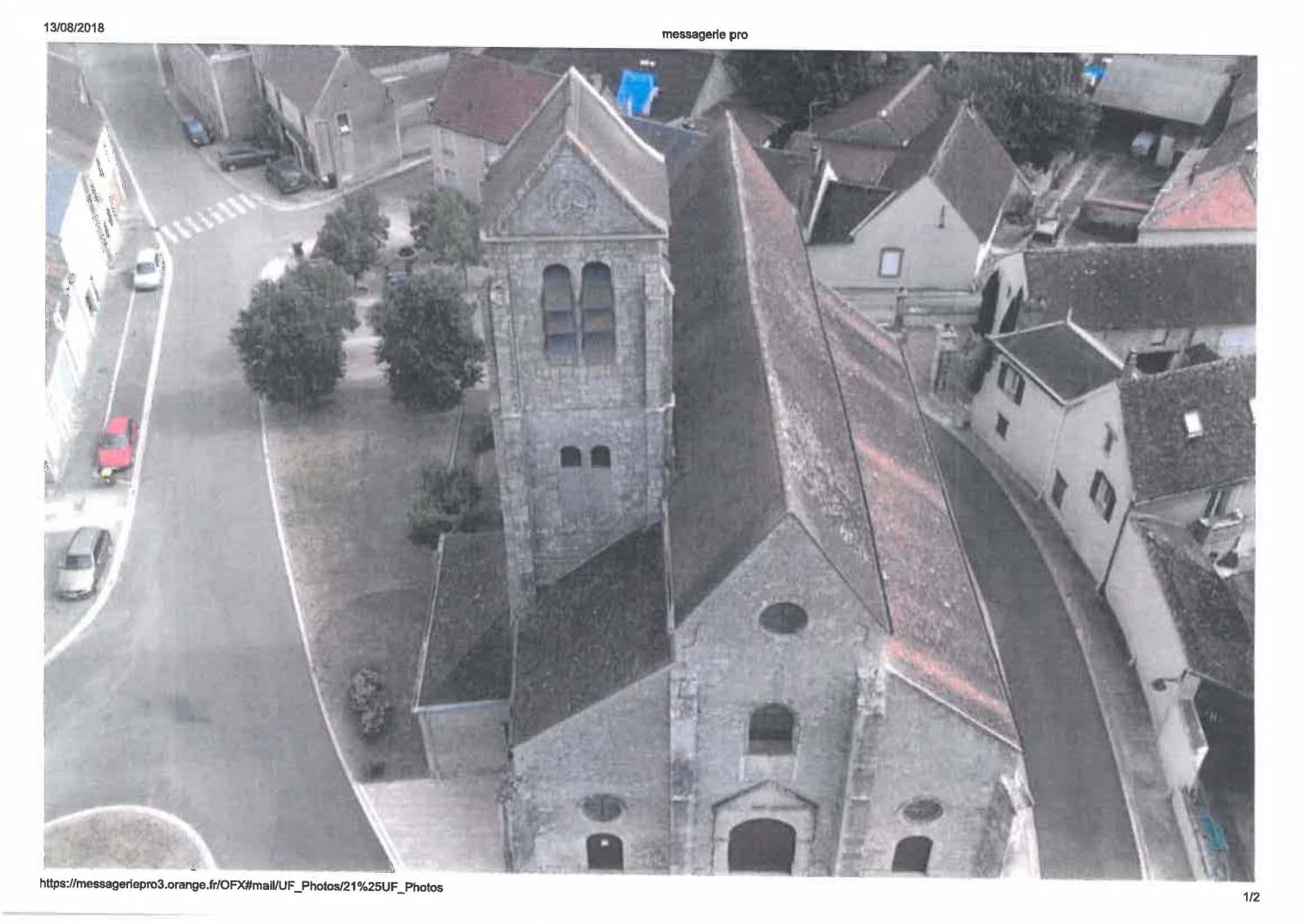 Auxy (45) - église Saint-Martin