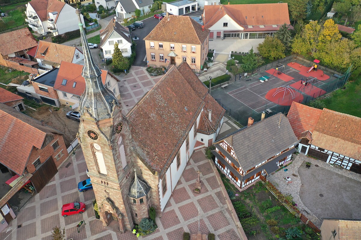 Bernolsheim (67) - Église Saint-Pancrace