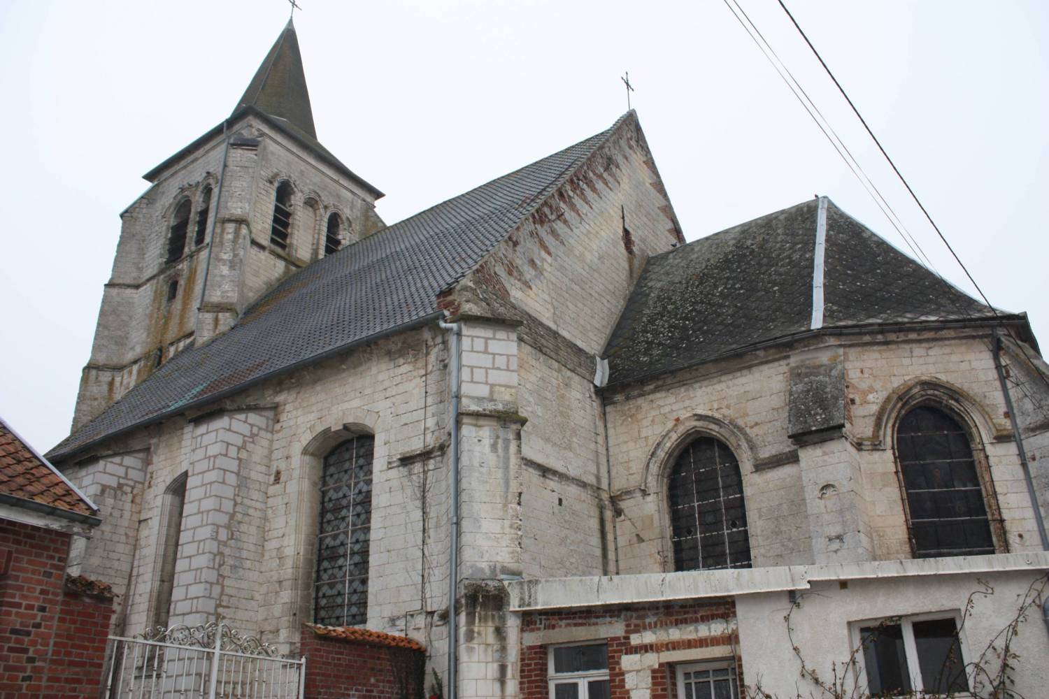 Berles-Monchel (62) - Eglise Saint-Léger - La Sauvegarde de l'Art Français