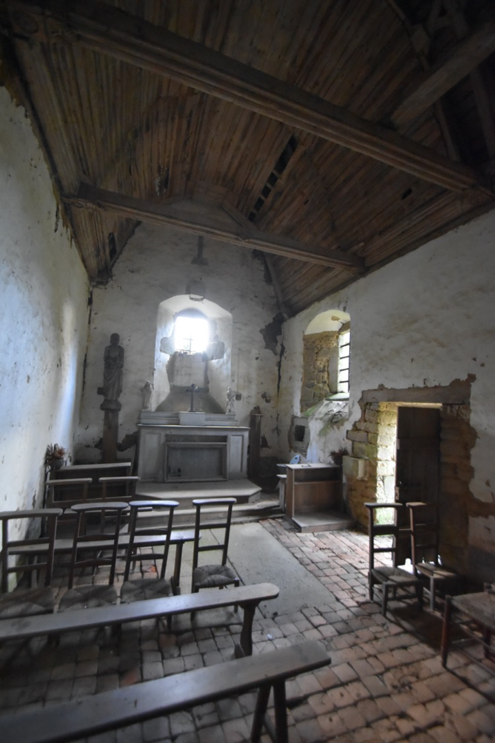 Mézières-sur-Couesnon (35) - chapelle du château de la Sécardaye