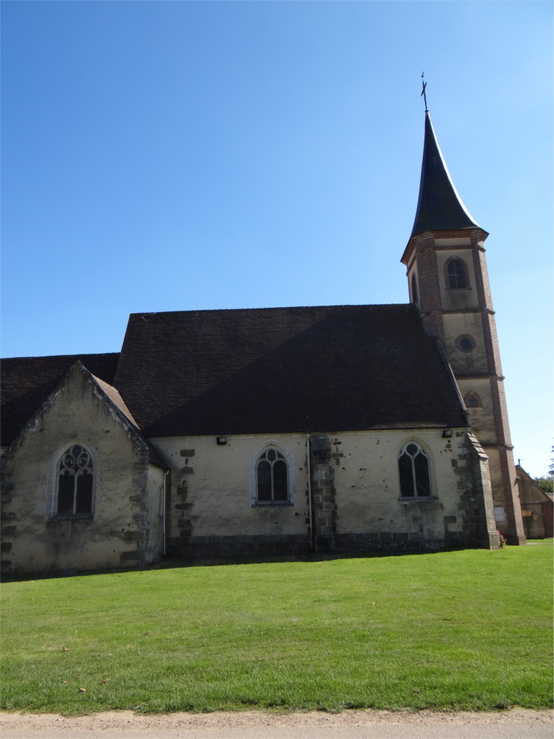 Gourant-le-Guérin (27) Eglise Saint-Lambert Fondation La Sauvegarde de l'Art Français