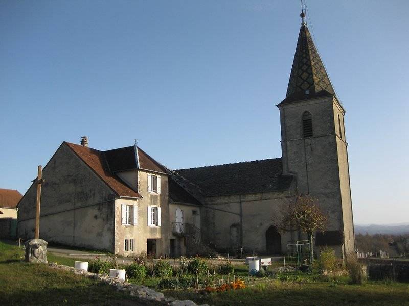 La Tour-du-Meix (39) Eglise Saint-Christophe Fondation la Sauvegarde de l'Art Français
