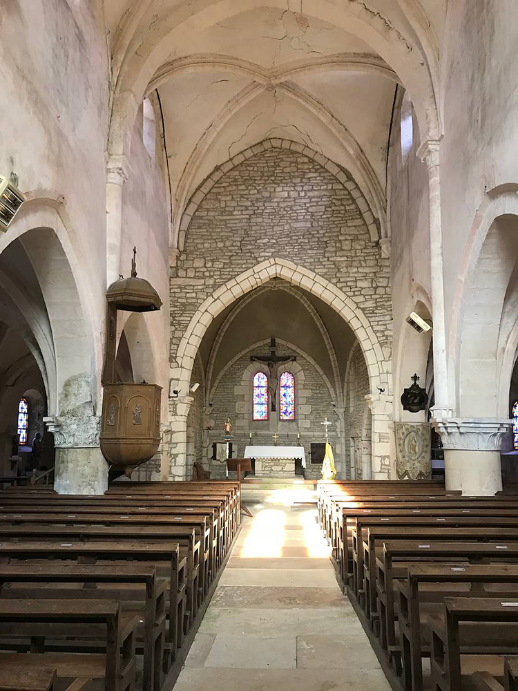 Marey-sur-Tille (21) - église Saint-Loup de Troyes