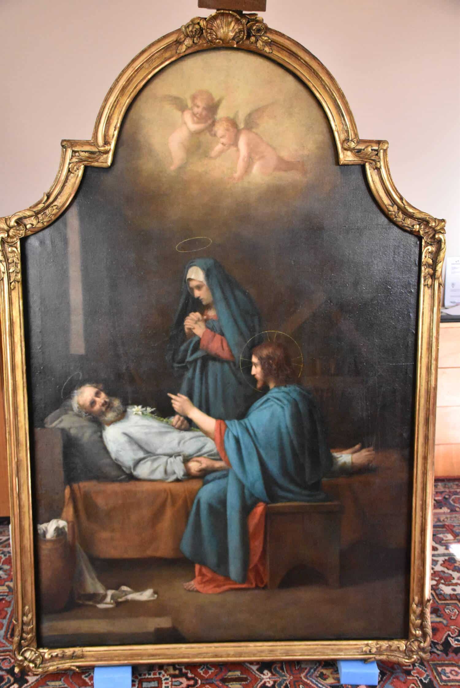 Morvillars (90) - Sauvegarde de l'Art français, plus Grand Musée de France - Henner Saint Joseph