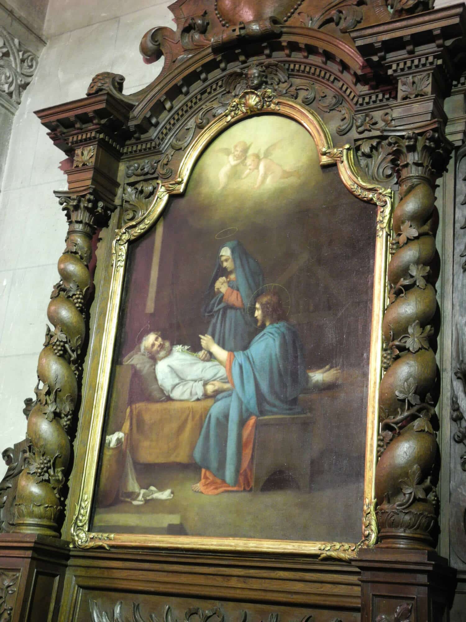 Morvillars (90) - Sauvegarde de l'Art français, plus Grand Musée de France - Henner Saint Joseph