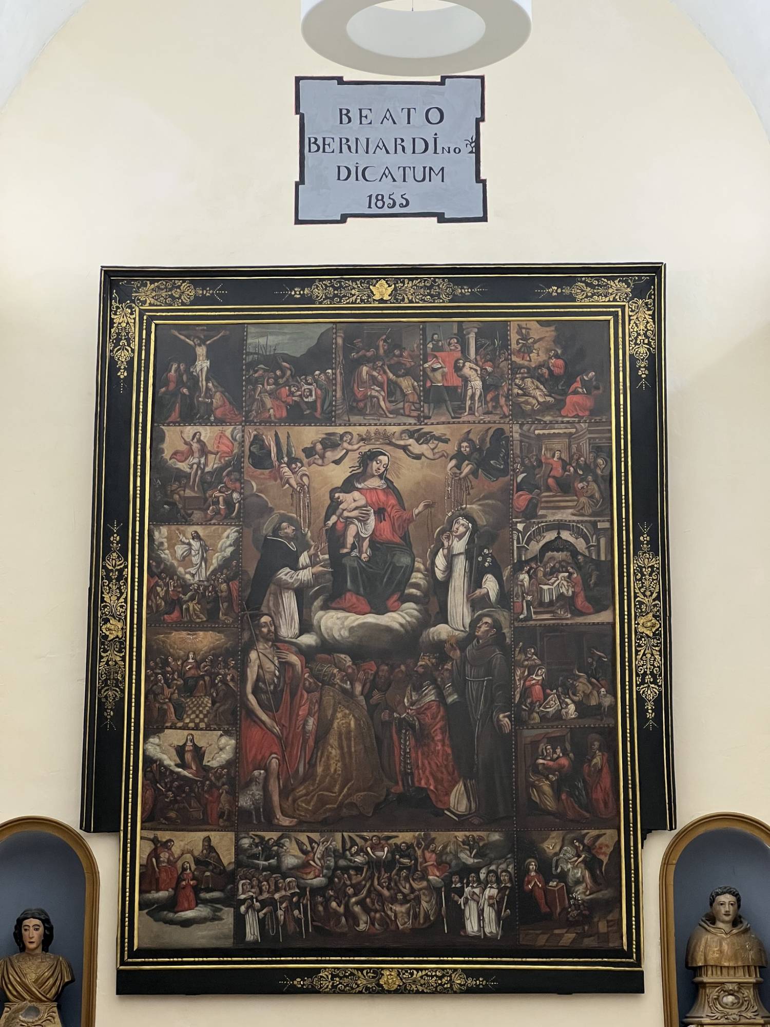 Les Mystères du Rosaire, Chapelle Saint-Bernardin, sauvegarde de l'Art Français, Le Plus Grand Musée de France
