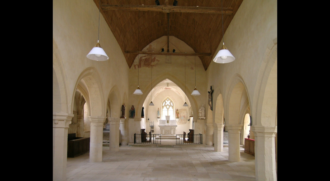 Asnois (58) - église Saint-Loup