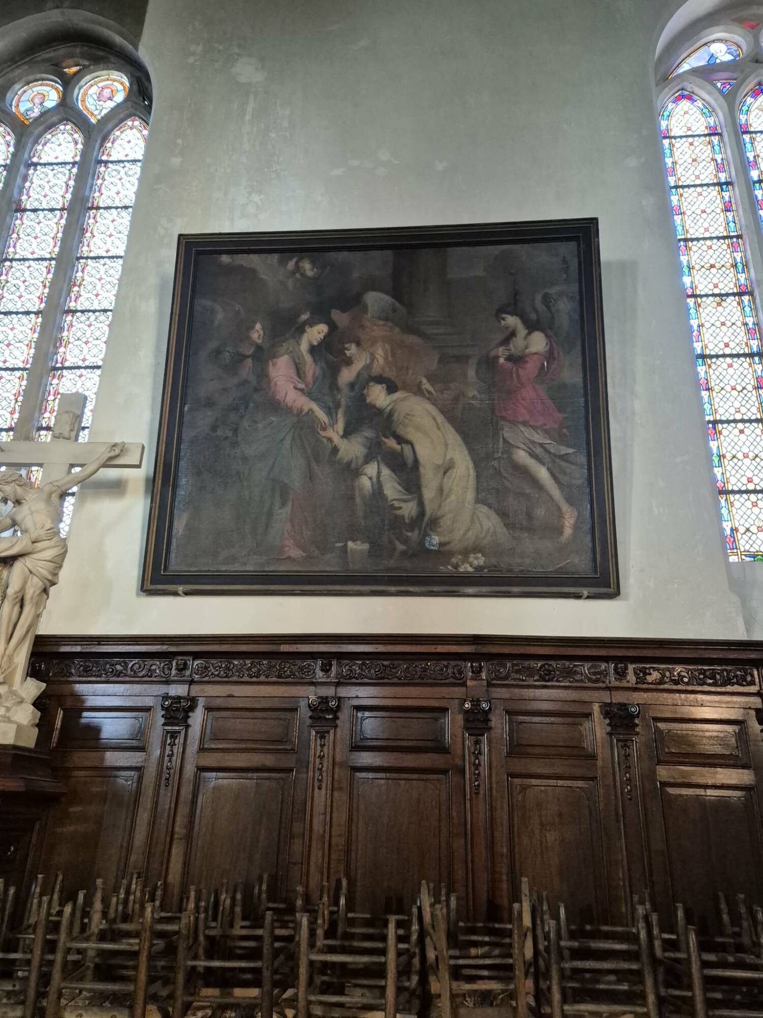 Wormhout (59), la vision du bienheureux Hermann - Sauvegarde de l'Art français - Plus Grand Musée de France