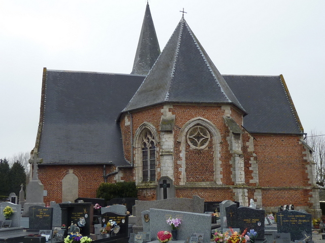 Bailleur-lès-Pernes (62) Eglise Saint-Omer Fondation La Sauvegarde de l'Art Français