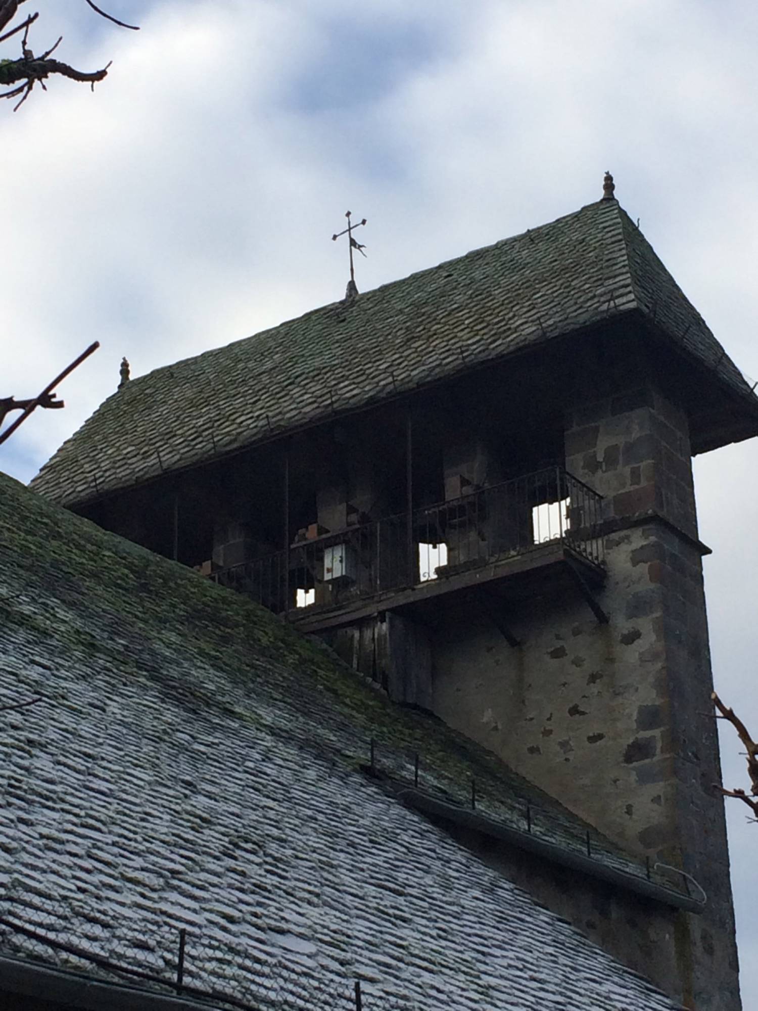 Naucelles (15) Eglise Saint-Christophe - Sauvegarde de l'Art Français