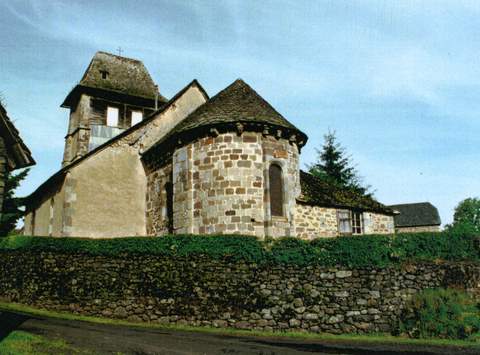 barriac-les-bosquets (15) Église Saint-Martin - Sauvegarde de l'Art Français