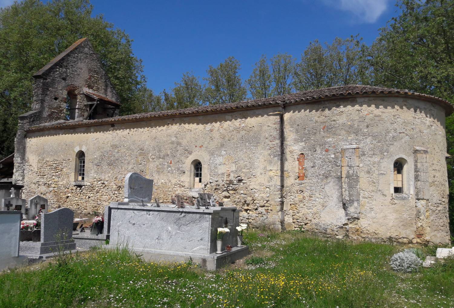 Meilhan-sur-Garonne (47) - église Saint-Barthélémy de Tersac