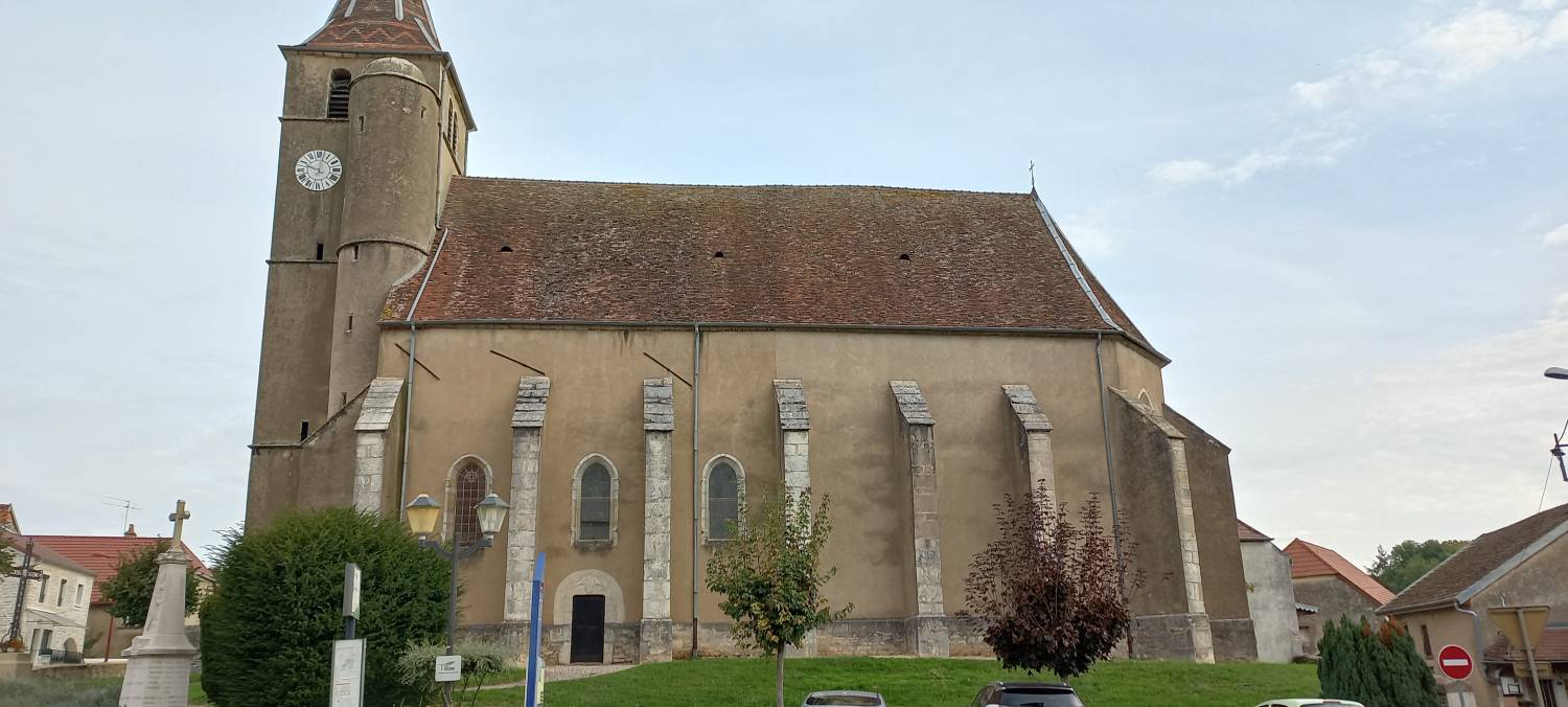 Jouhe (39) - église Saint-Pierre