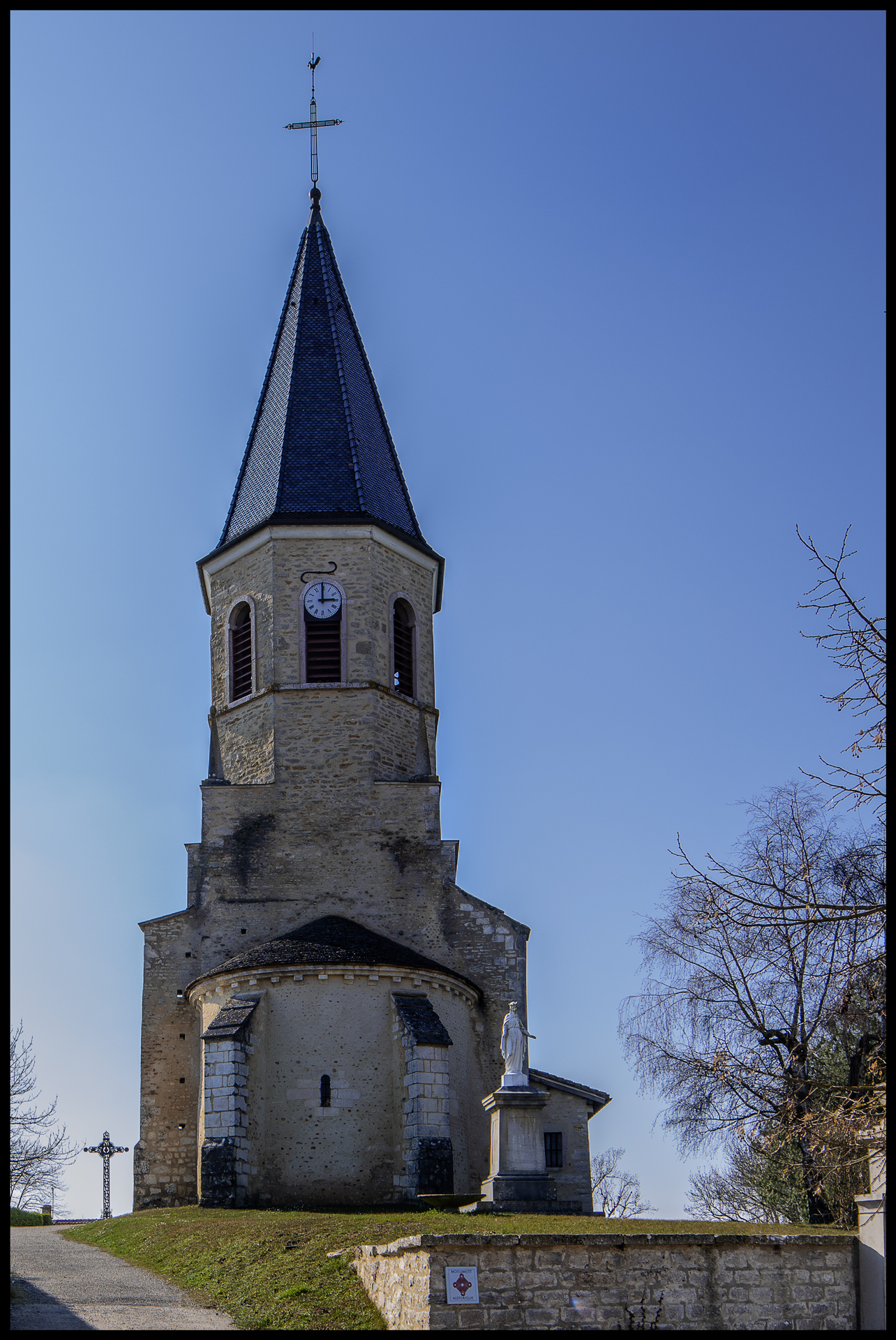 église Saint-Martin, Buellas (01), sauvegarde de l'art Français