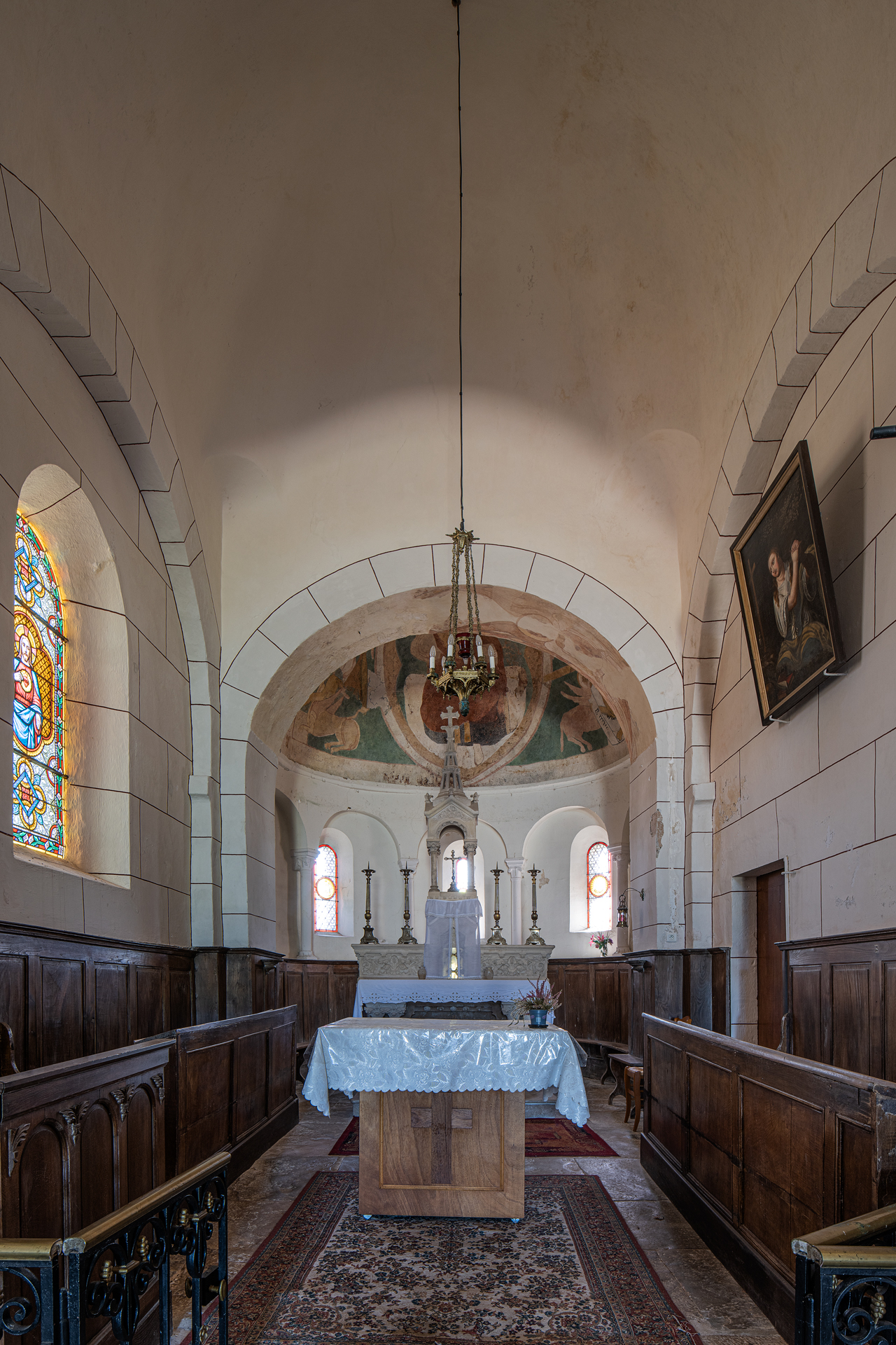 église Saint-Denis, Buffières (71), sauvegarde de l'Art Français