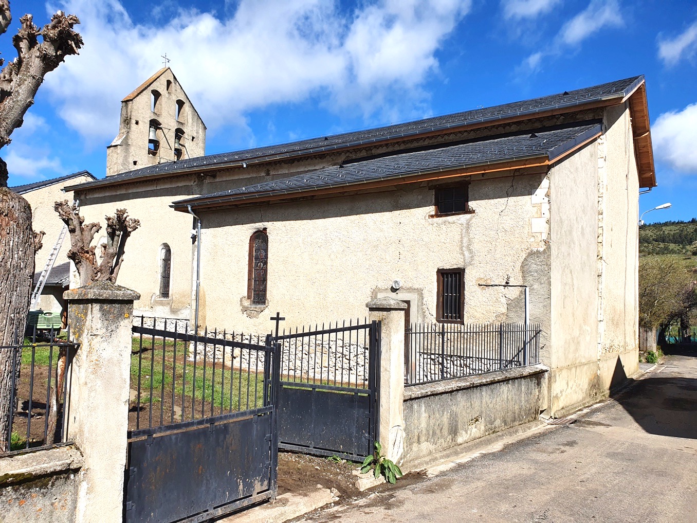 Camurac (11) Eglise Saint-Jus-et-Saint-Pasteur