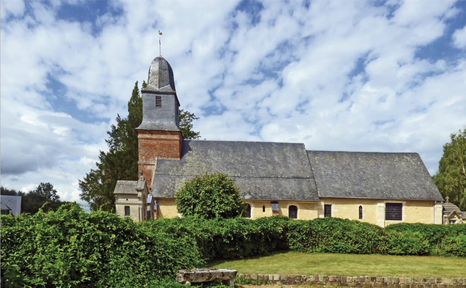Boulleville (27) - Eglise Saint-Jean-Baptiste - La Sauvegarde de l'Art Français