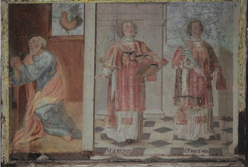 Curçay-sur-Dive (86), saint pierre, saint Gervais et saint protais - Sauvegarde de l'Art français - Plus Grand Musée de France