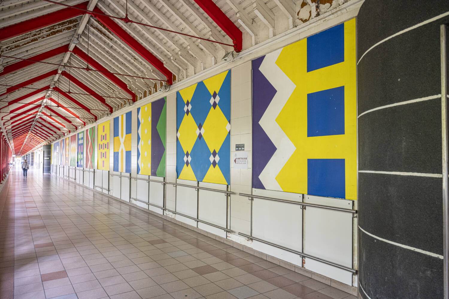 Nanterre (92), hôpital Max Forestier, les cent images - Sauvegarde de l'Art français - Plus Grand Musée de France