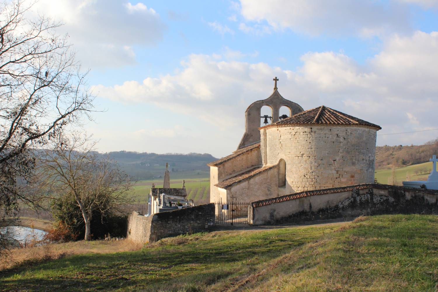 Castelnaud-de-Gratecambe (Lot-et-Garonne) - Église Saint-Pierre-aux-Liens de Cailladelles - La Sauvegarde de l'Art Français