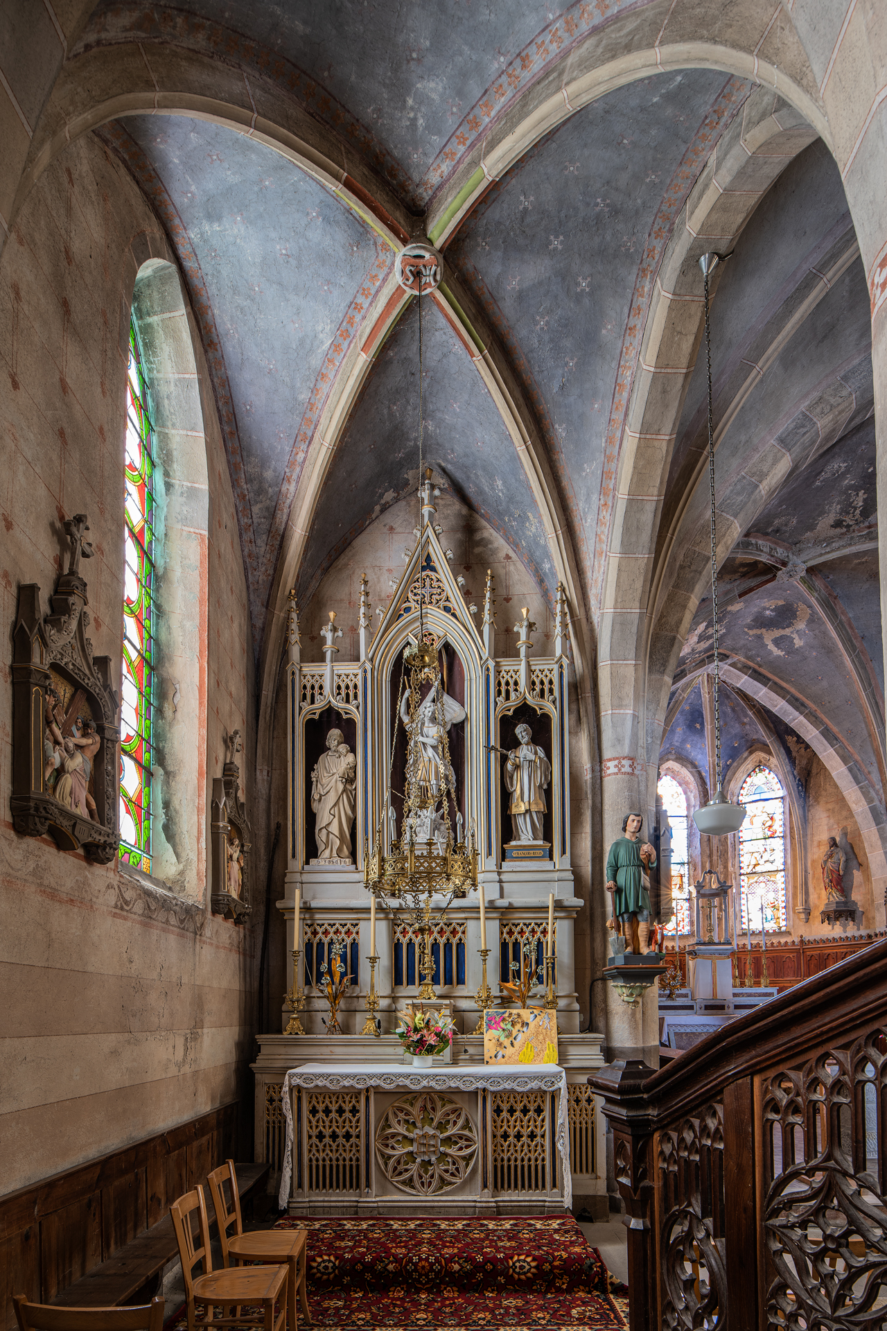 église Saint-Michel, Chazelles-sur-Lavieu (42), sauvegarde de l'Art Français