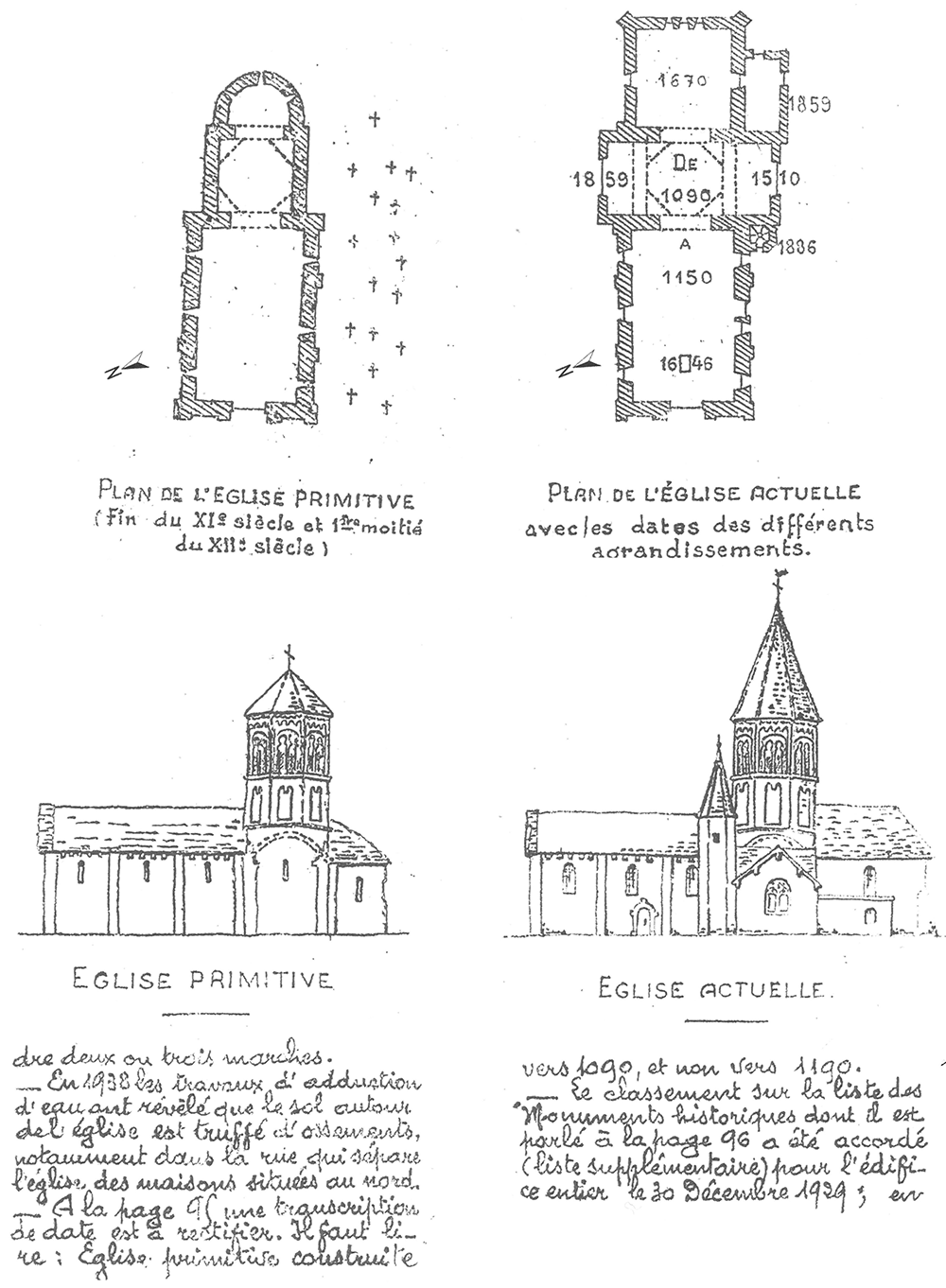 Clessé (71) - église ND - La Sauvegarde de l'Art Français