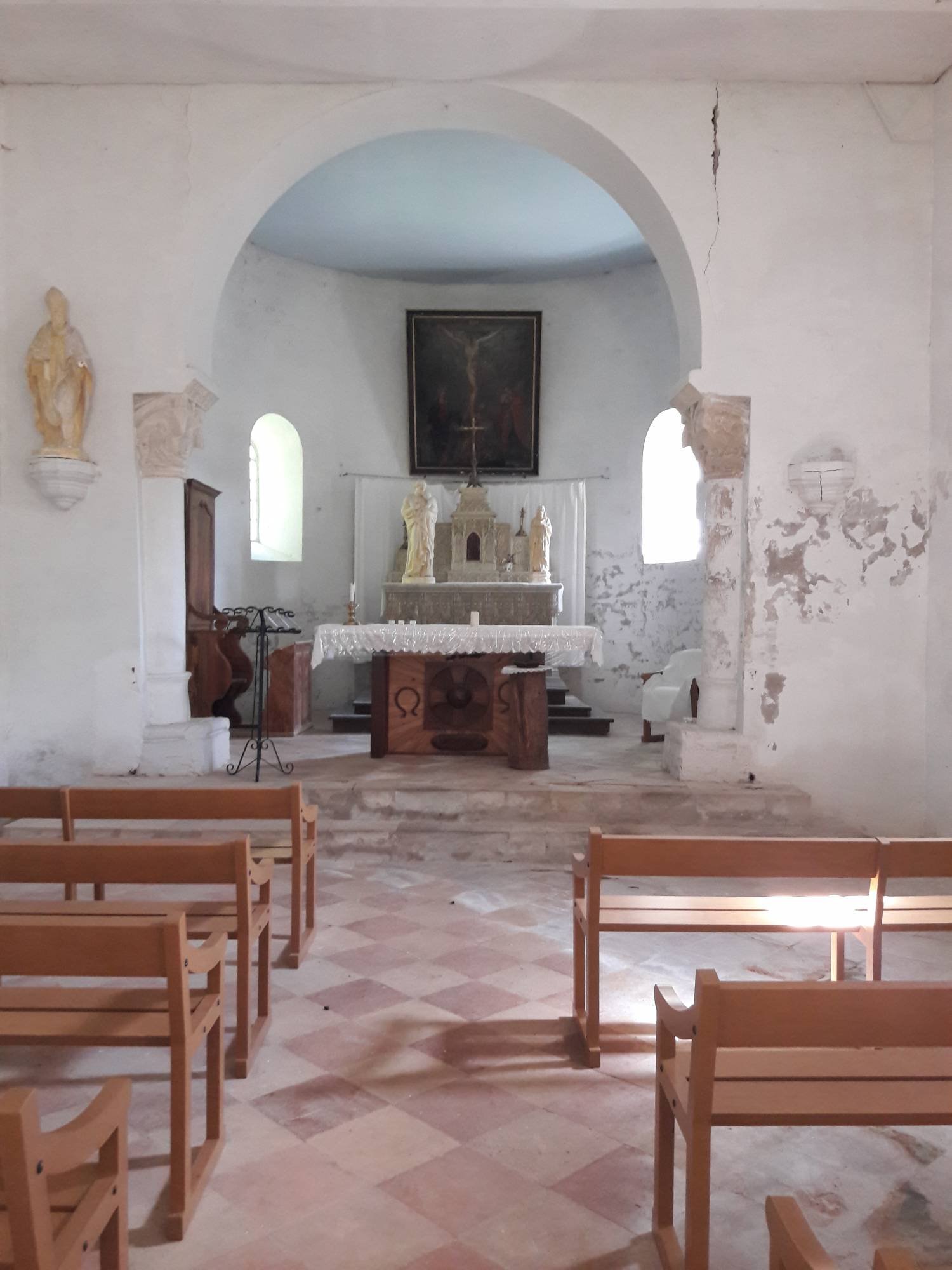 Meilhan-sur-Garonne (47) - église Saint-Barthélémy de Tersac