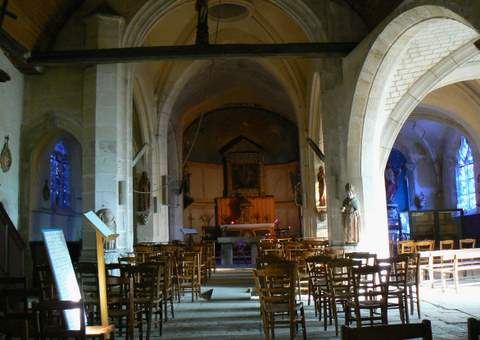 Giverny (27) Eglise Sainte-Radegonde - Sauvegarde de l'Art Français