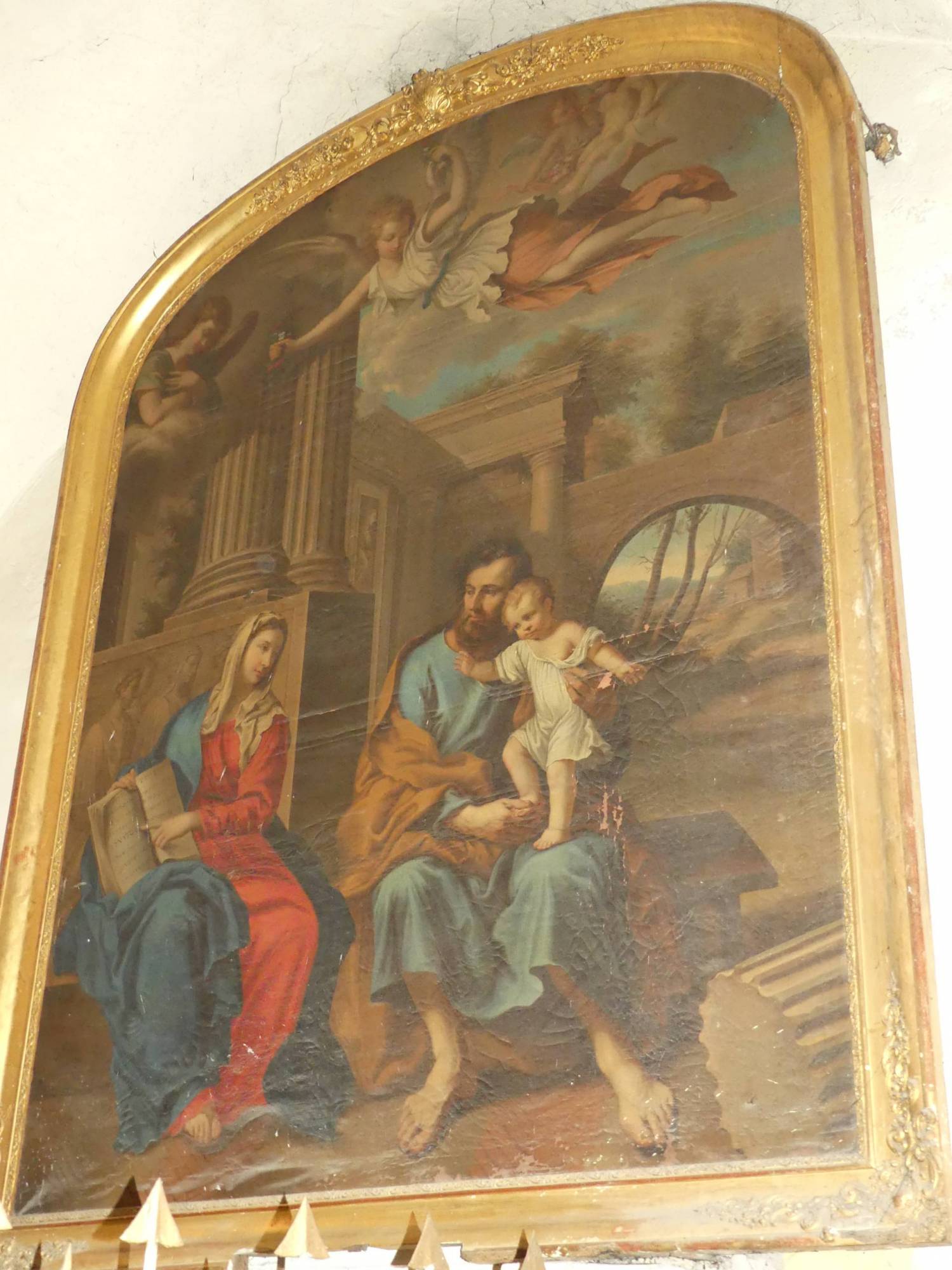sainte famille, Eglise Saint-Pierre, Cuers (83), sauvegarde de l'Art Français, Le Plus Grand Musée de France