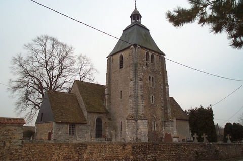 Bretagnolles (27) Eglise Notre-Dame - Sauvegarde de l'Art Français