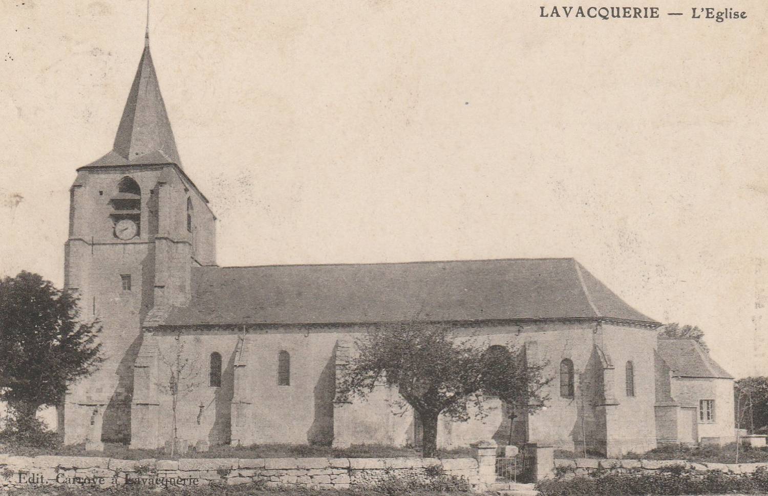 Lavacquerie (60) - Eglise Saint-Firmin - La Sauvegarde de l'Art Français