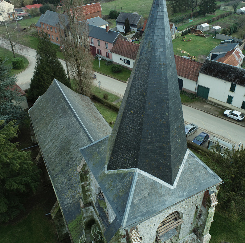Lavacquerie (60) - Eglise Saint-Firmin - La Sauvegarde de l'Art Français