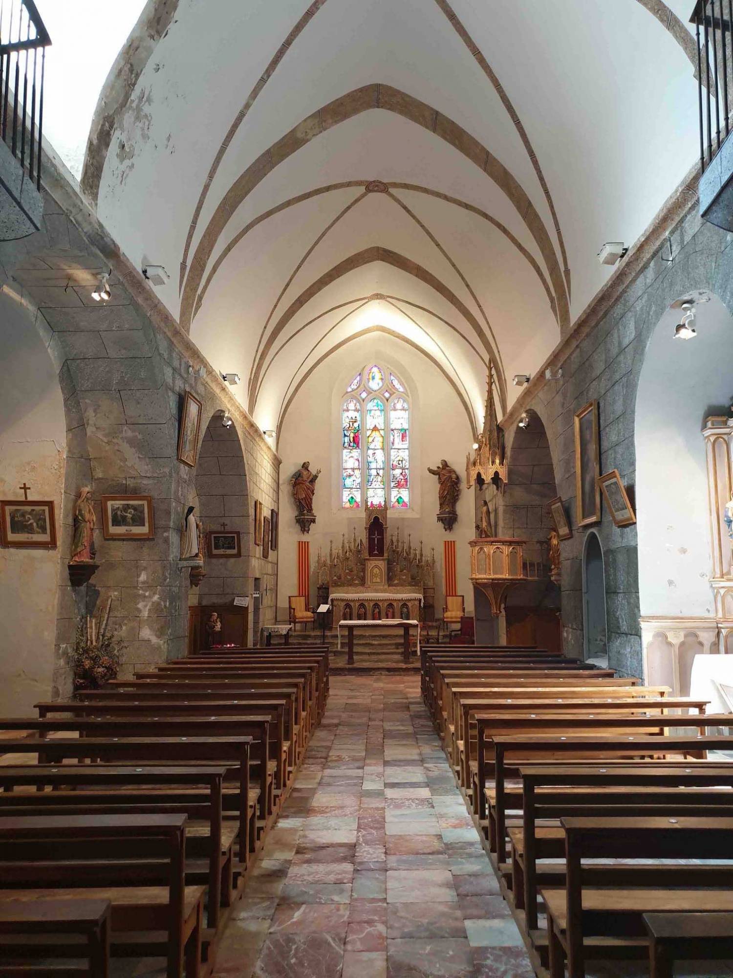 Molitg-les-Bains (66) Eglise Sainte-Marie - Sauvegarde de l'Art Français