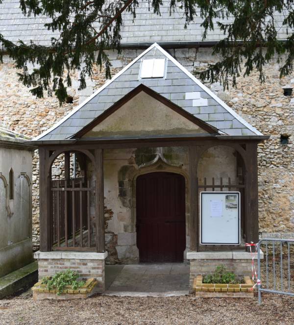 Saint-Aubin-sur-Gaillon (Eure) - Eglise Saint-Aubin