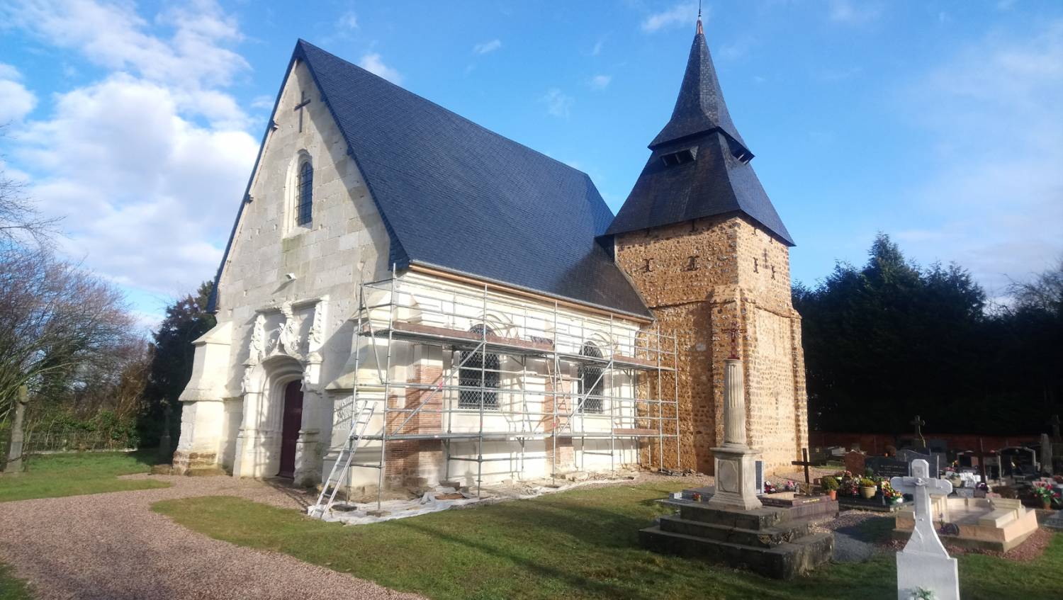 Cordebugle (14) Eglise Saint-Pierre-et-Saint-Paul - Sauvegarde de l'Art Français