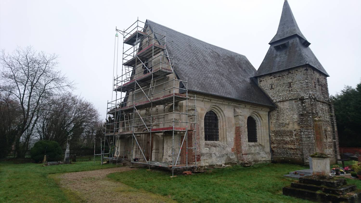 Cordebugle (14) Eglise Saint-Pierre-et-Saint-Paul - Sauvegarde de l'Art Français