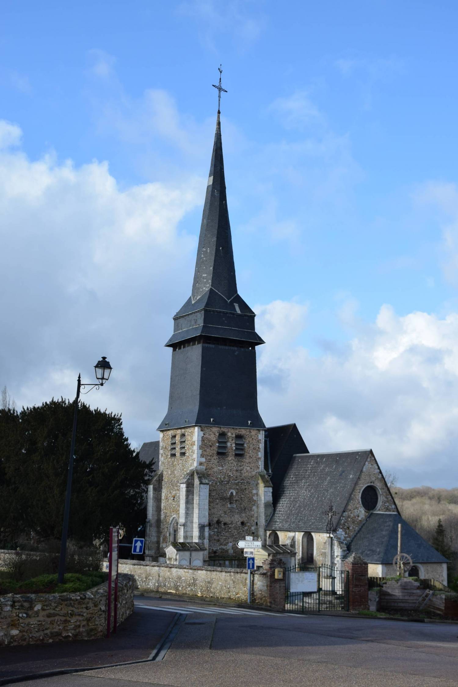 Saint-Aubin-sur-Gaillon (Eure) - église Saint-Aubin - La Sauvegarde de l'Art Français