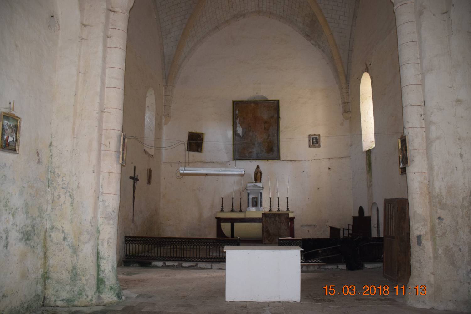 Moncaut (47) Eglise Saint-Etienne de Fontarède - Sauvegarde de l'Art Français